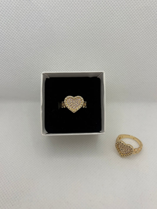 Heart Nugget Ring