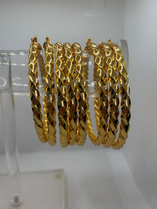 Twisty Hoops